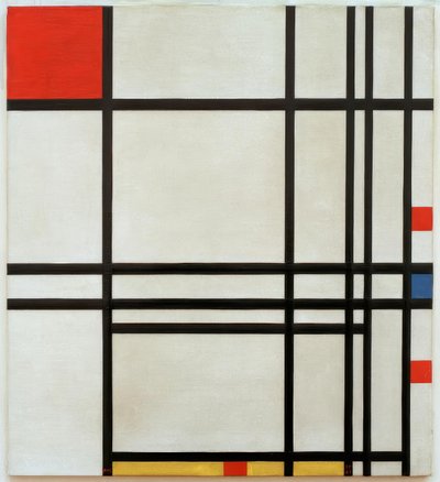 Composition No. 8 by Piet Mondrian